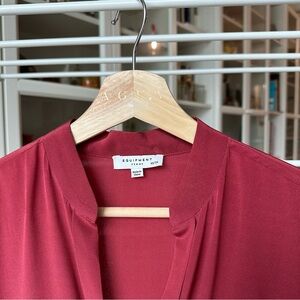 Equipment Red Blouse